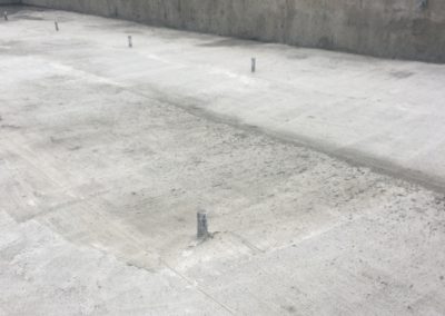 Изграждане на бетоново корито на басейн