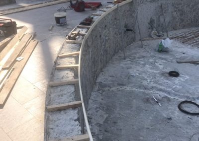 Ремонт на басейн с торкрет бетон