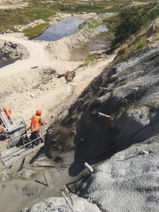 укпреване с торкрет бетон