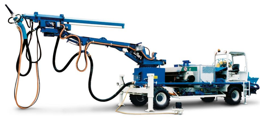 Роботи за торкретиране и пръскан бетон 